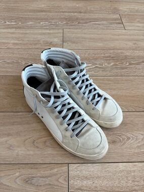 P448 Tread Skate Color Blocked Lace Up High Tops